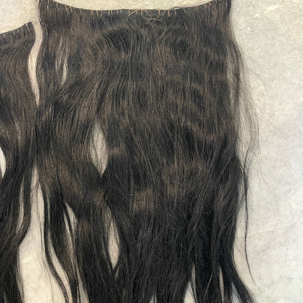 Handtied hair extensions
